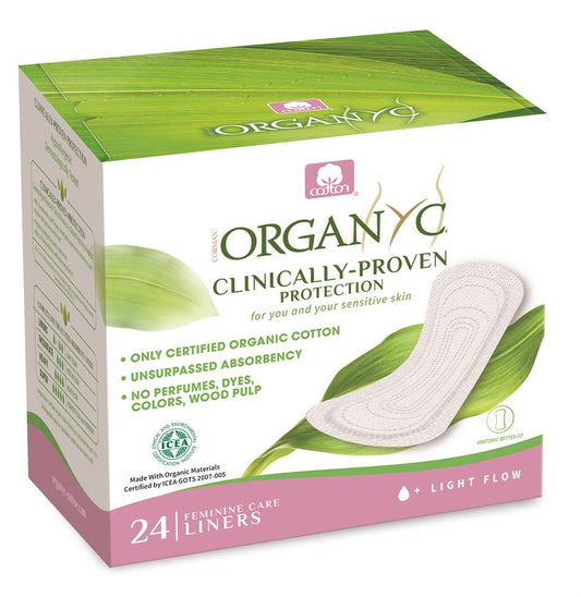 Organyc_Pantyliner Light Flow - (folded) - 24 pads