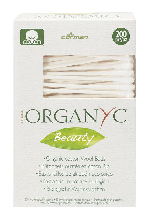 Organyc_100% Organic Cotton Buds (200pk)-pack of 2