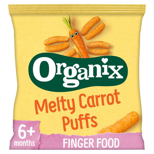 Organix_Melty Carrot Puffs Organic Baby Finger Food Snack 20g