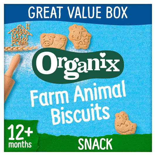 Organix_Farm Animal Organic Toddler Snack Biscuits 100g