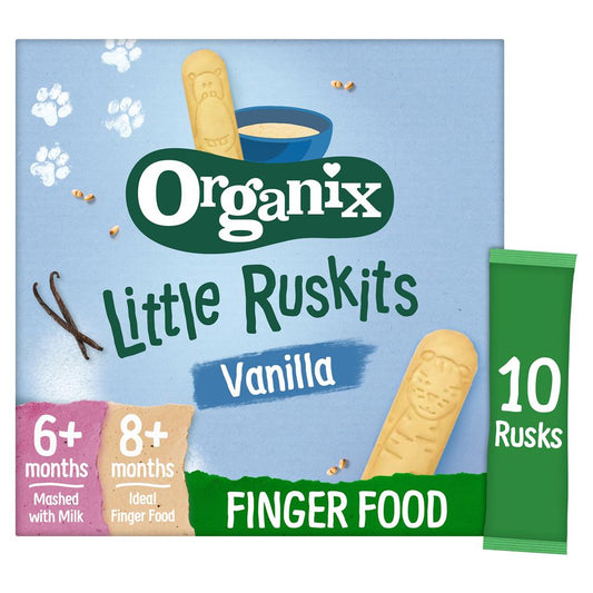 Organix_Little Ruskits - Vanilla 10 x 6g