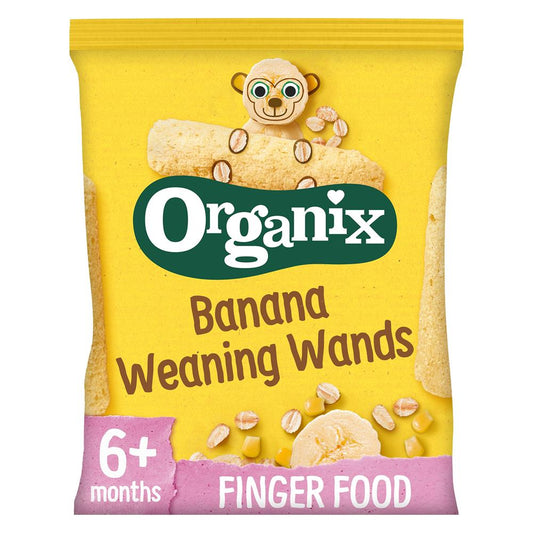 Organix_Banana Weaning Wands 25g-Pack of 5
