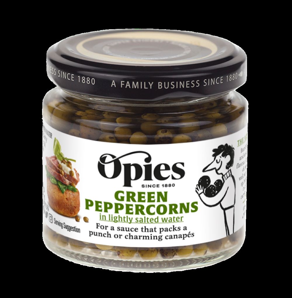 Opies_Green Peppercorns in Lightly Salted Water 115g-pack of 3