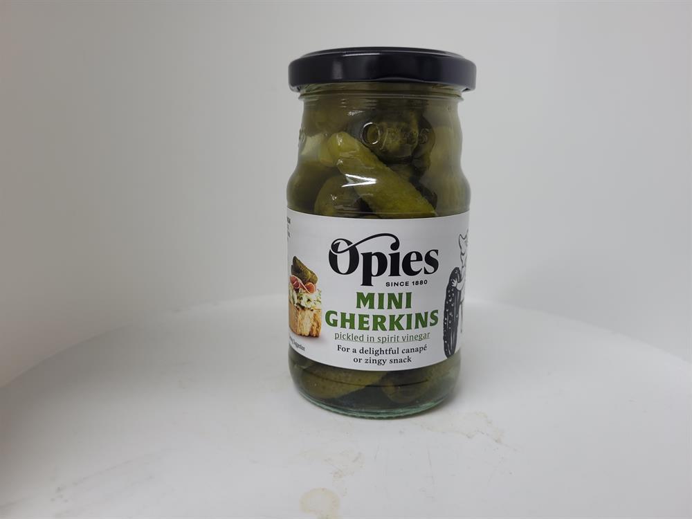 Opies_Mini Gherkins 227g-pack of 6