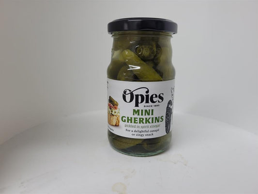 Opies_Mini Gherkins 227g-pack of 6