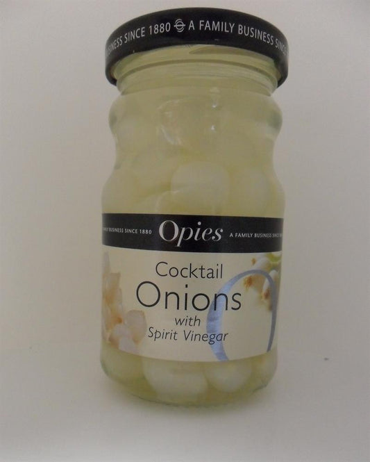Opies_Mini Sliverskin Onions with Spirit Vinegar 227g-Pack of 6