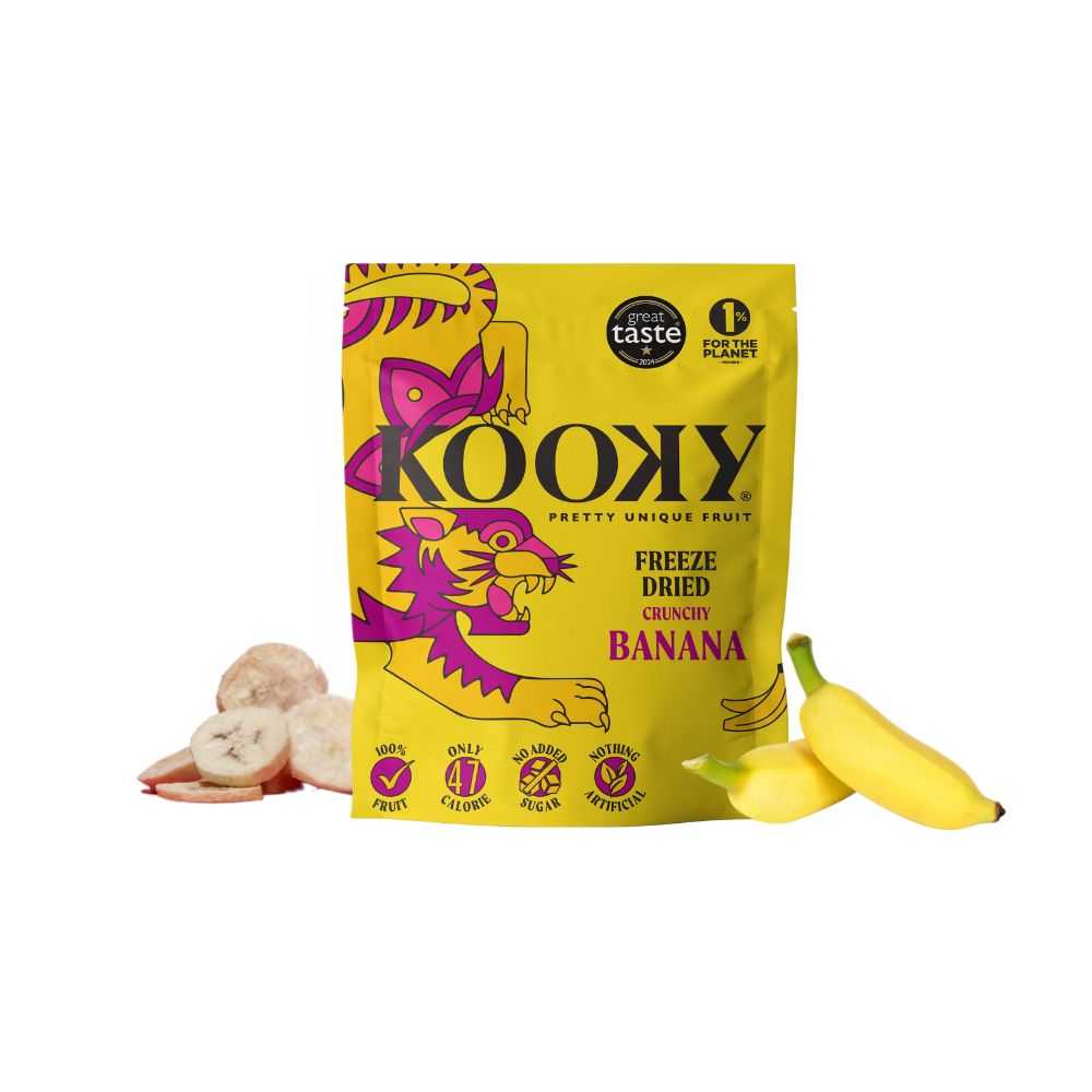 Freeze Dried Banana - Crispy 12g-pack of 12