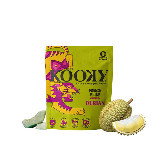 Freeze Dried Durian - Crispy 12g-Pack of 12