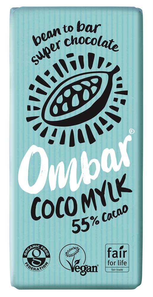 Ombar_Coco Mylk 70g organic and vegan-pack of 10
