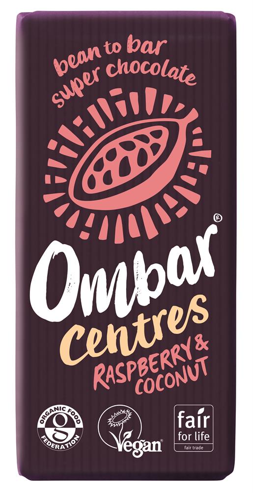 Ombar_Raspberry & Coconut Centres 70g-Pack of 10