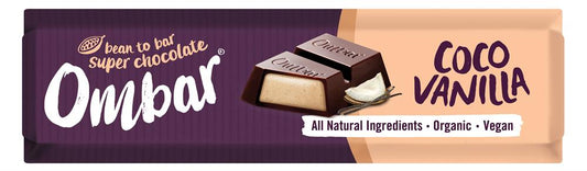 Ombar_Coconut Vanilla Filled Chocolate Bar 42g-Pack of 15