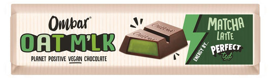 Ombar_Perfect Ted Oat M'lk Matcha Latte Filled Chocolate Bar 42g-Pack of 15