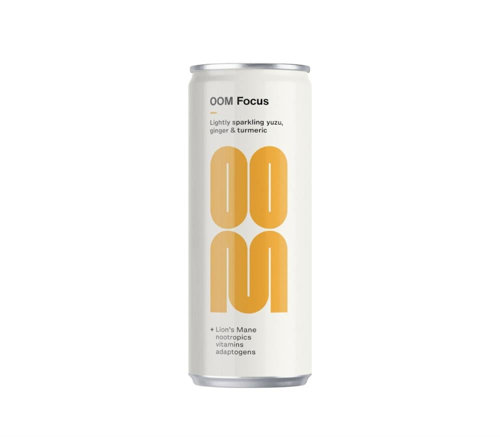 Oom Drinks_OOM Focus - Yuzu Ginger & Turmeric 250ml-Pack of 3
