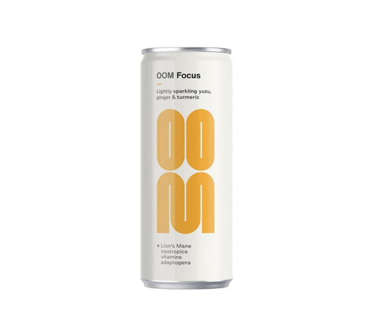 Oom Drinks_OOM Focus - Yuzu Ginger & Turmeric 250ml-Pack of 3