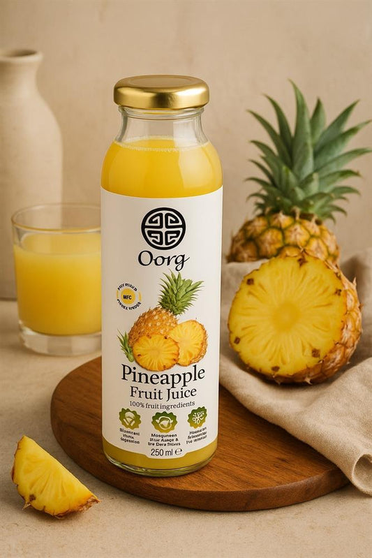 OORG_Natural Pineapple Juice 250ml-Pack of 2