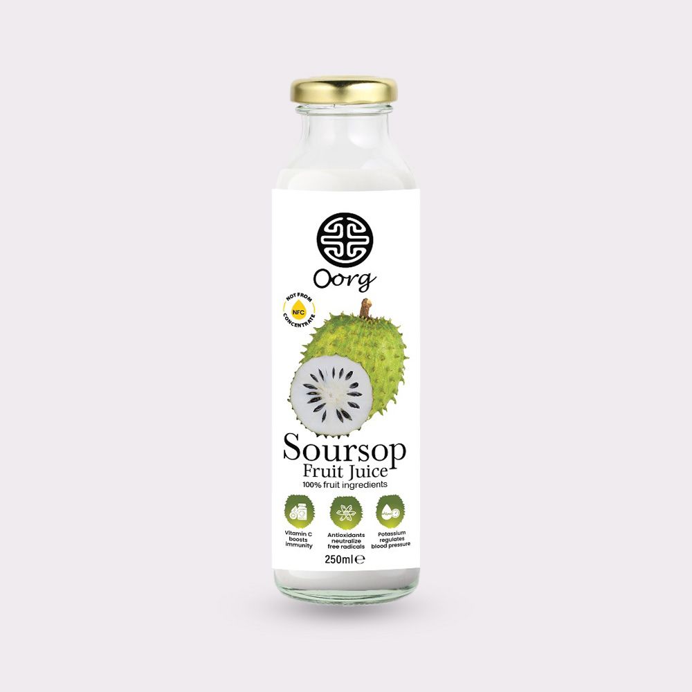 OORG_Pure Soursop Graviola Juice High Immune Booster 250ml-Pack of 6