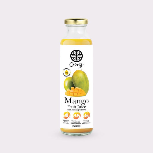 OORG_! Natural Mango Juice 250ml-pack of 3