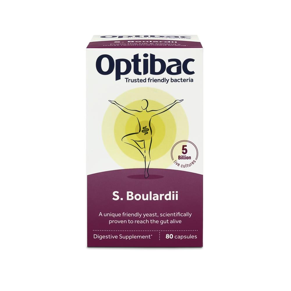 Optibac Probiotics_Saccharomyces Boulardii 80 capsules
