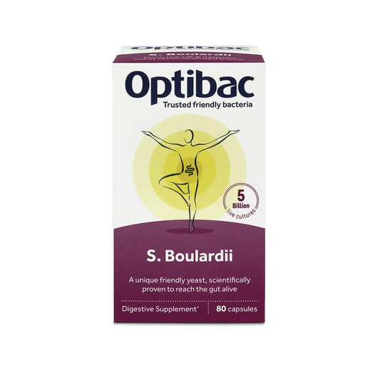 Optibac Probiotics_Saccharomyces Boulardii 80 capsules