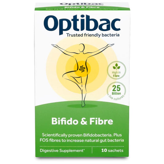 Optibac Probiotics_Bifidobacteria & Fibre 10 Sachets