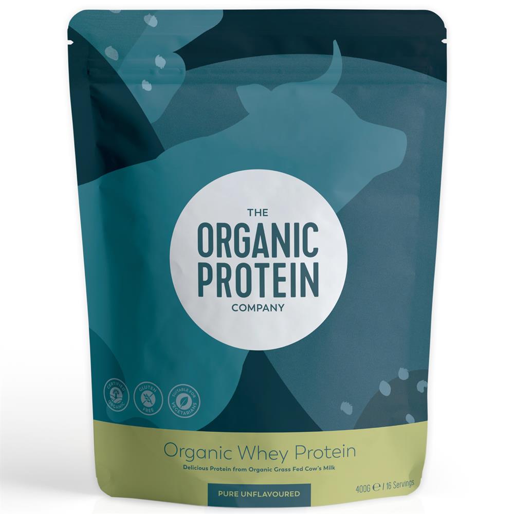 The Organic Protein Co_Organic Whey Protein Powder Pure Unflavoured 400g