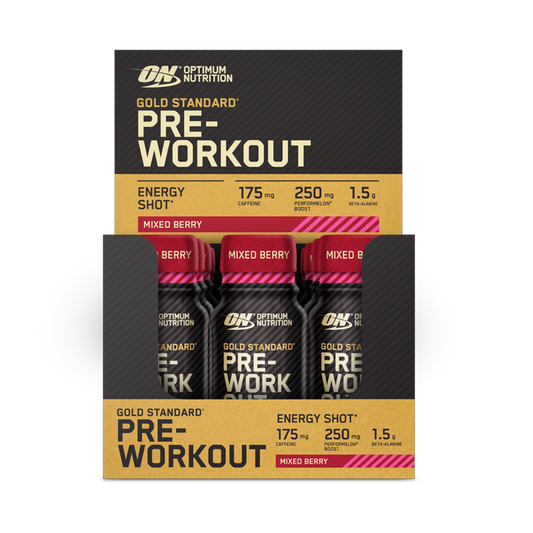 Optimum Nutrition Gold Standard Pre-Workout Shot 12x60ml Cola