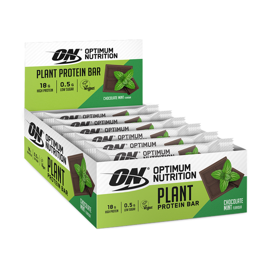 Optimum Nutrition Plant Bar 12x60g Choc Mint