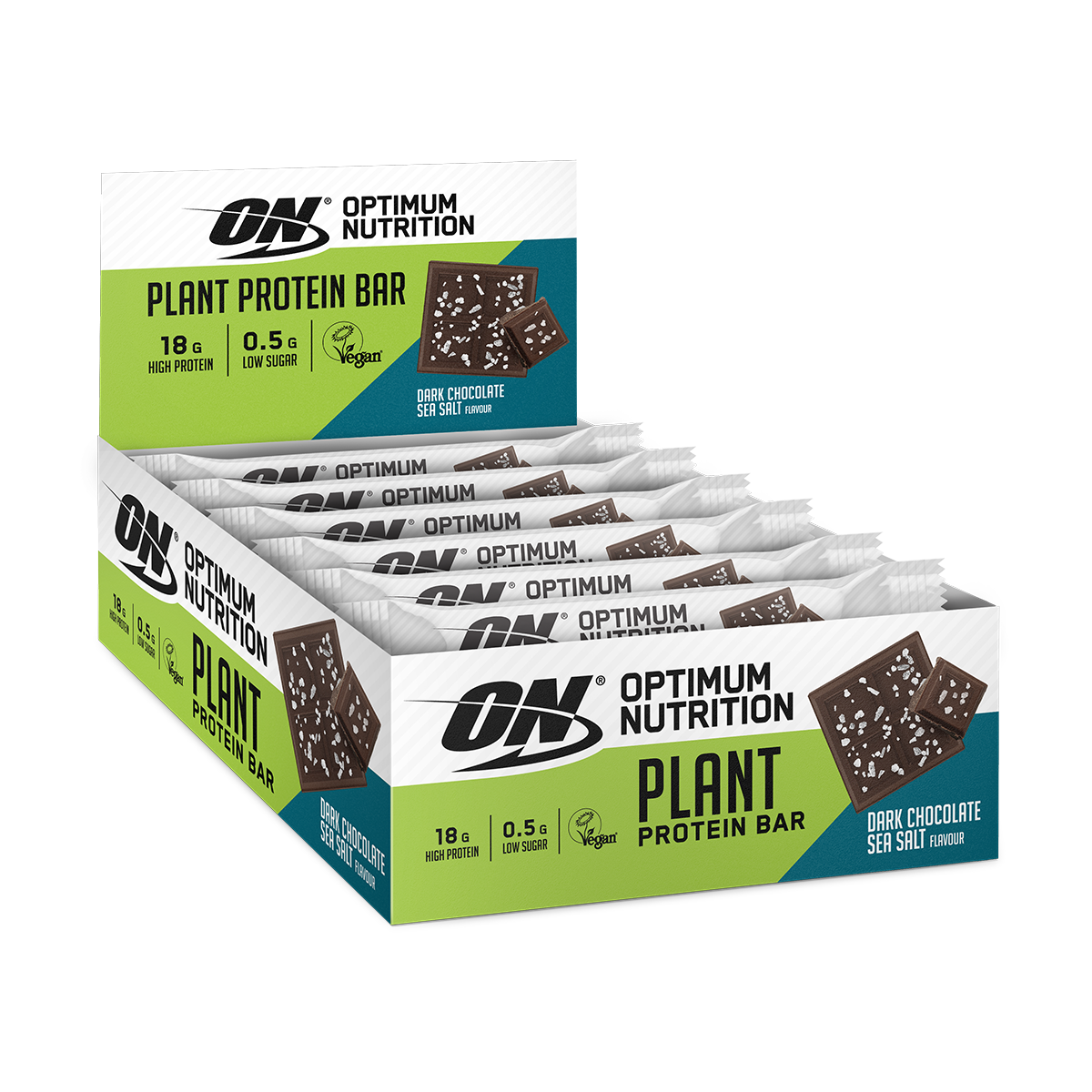 Optimum Nutrition Plant Bar 12x60g Choc Mint