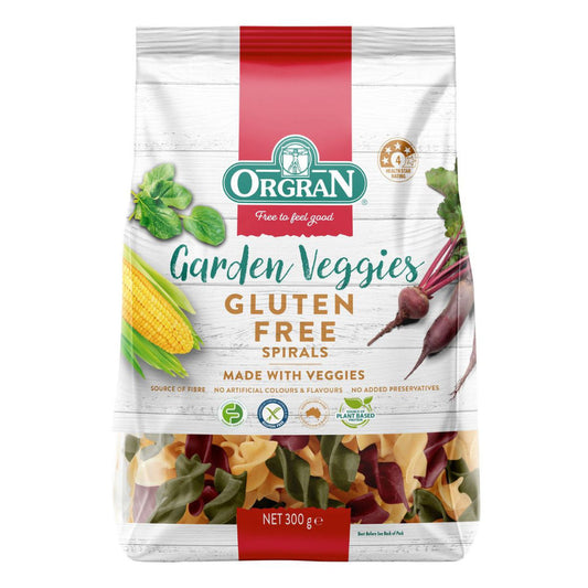 Orgran_Garden Veggies Spirals 350g