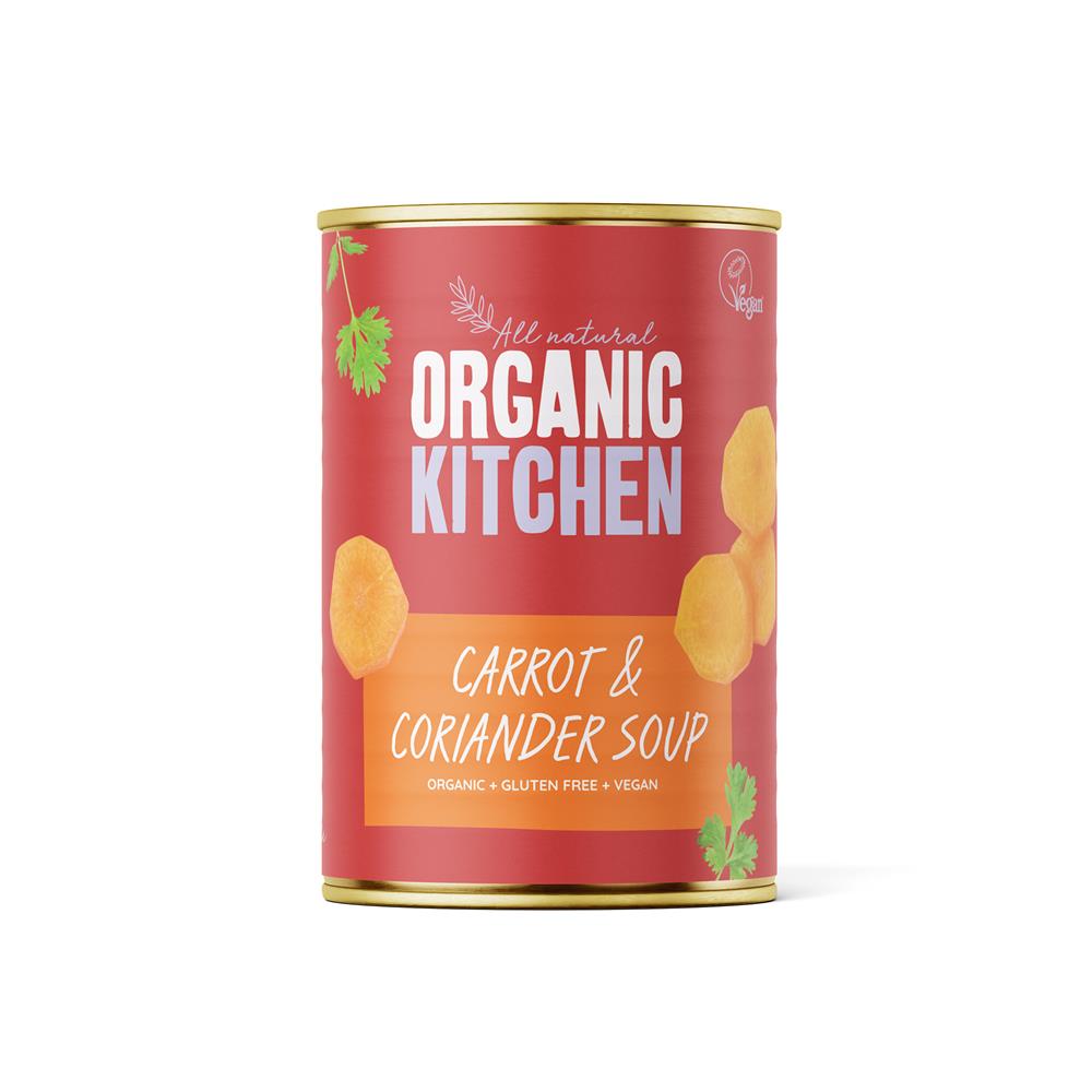Organic Kitchen_Organic Carrot & Coriander Soup 400g