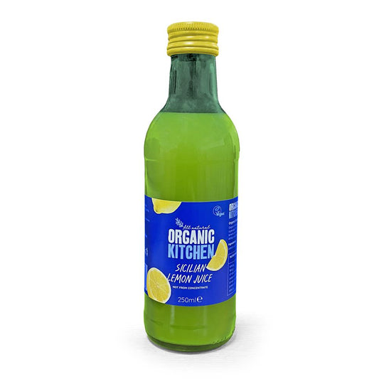 Organic Kitchen_Organic Sicilian Lemon Juice 250ml