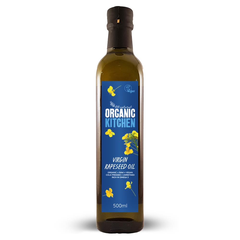 Organic Kitchen_Organic Virgin Rapeseed Oil 500ml