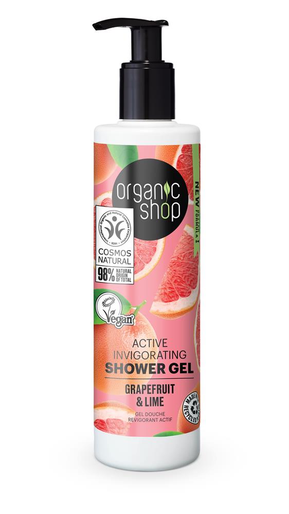 Organic Shop_OS Active Invigorating Shower Gel Grapefruit & Lime (280ml)