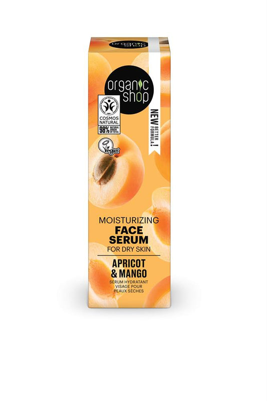 Organic Shop_OS Moisturising Face Serum Dry Skin Apricot&Mango (30ml)