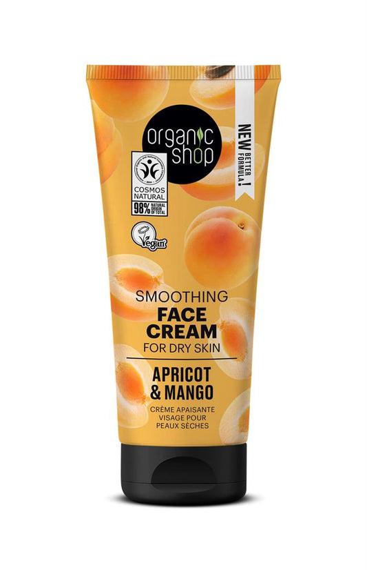 Organic Shop_Smoothing Face Cream Dry Skin Apricot&Mango (50ml)