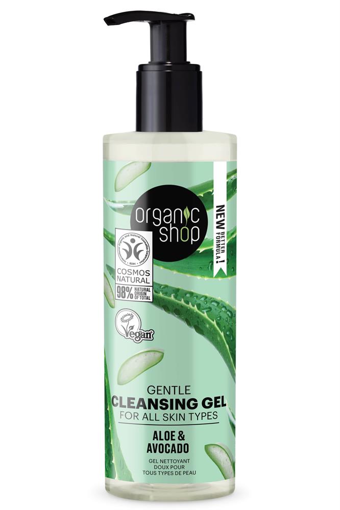 Organic Shop_OS Gentle Cleansing Gel for all skin types Aloe&Avocado (200ml)