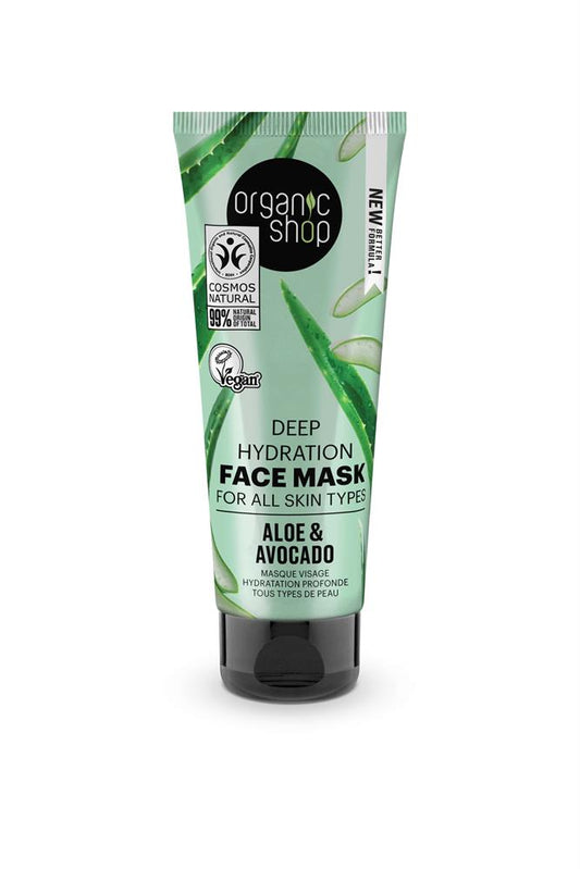 Organic Shop_OS Deep hydration Face Mask Aloe&Avocado (75ml)
