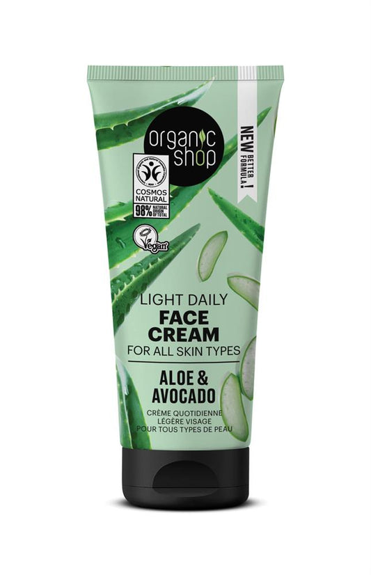 Organic Shop_OS Light Daily Face Cream Aloe&Avocado (50ml)