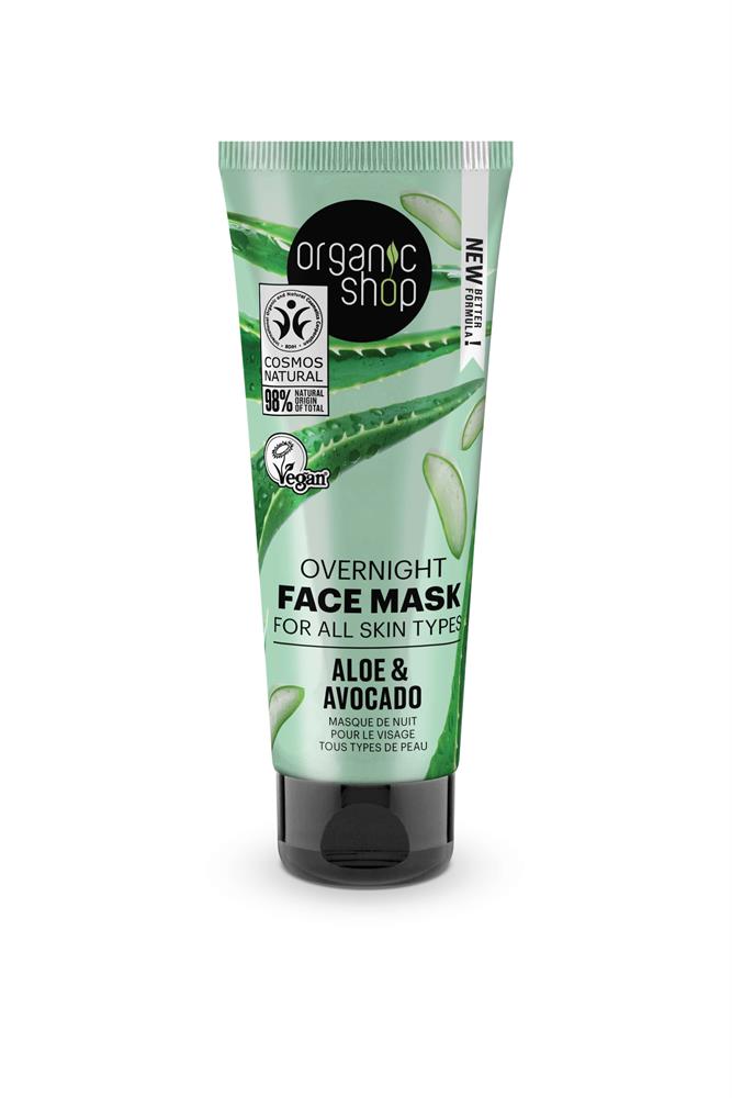 Organic Shop_OS Overnight Face Mask Aloe&Avocado (75ml)