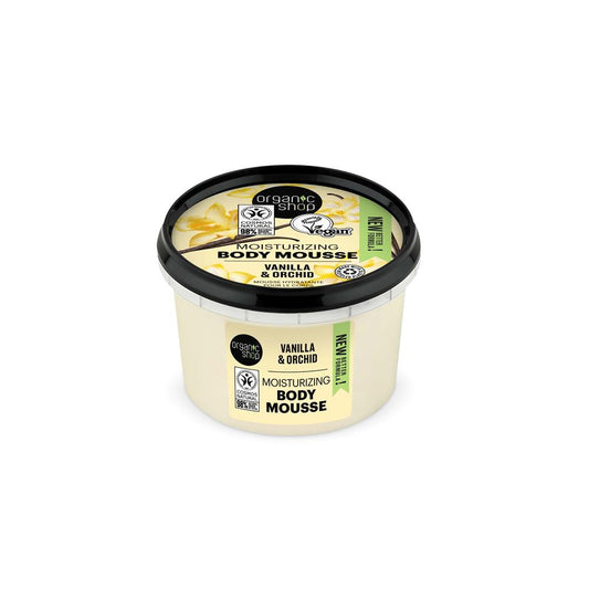 Organic Shop_OS Moisturising Body Mousse Vanilla & Orchid (250ml)