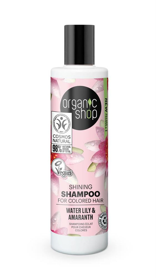 Organic Shop_OS Shining Shampoo Coloured Hair WaterLily&Amaranth (280ml)