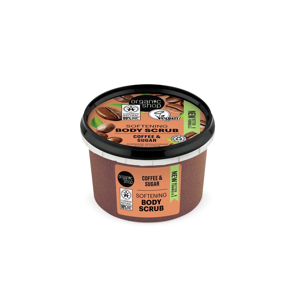 Organic Shop_OS Softening Body Scrub Coffee & Sugar (250ml)
