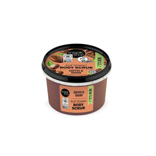 Organic Shop_OS Softening Body Scrub Coffee & Sugar (250ml)