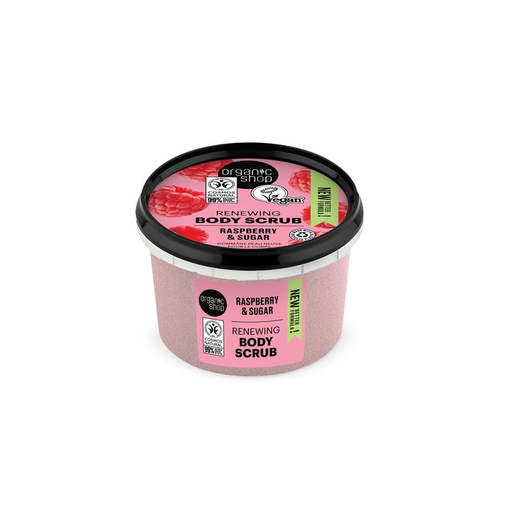 Organic Shop_15% OFF OS Renewing Body Scrub Raspberry & Sugar (250ml)