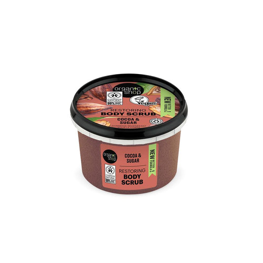 Organic Shop_OS Restoring Body Scrub Cocoa & Sugar (250ml)