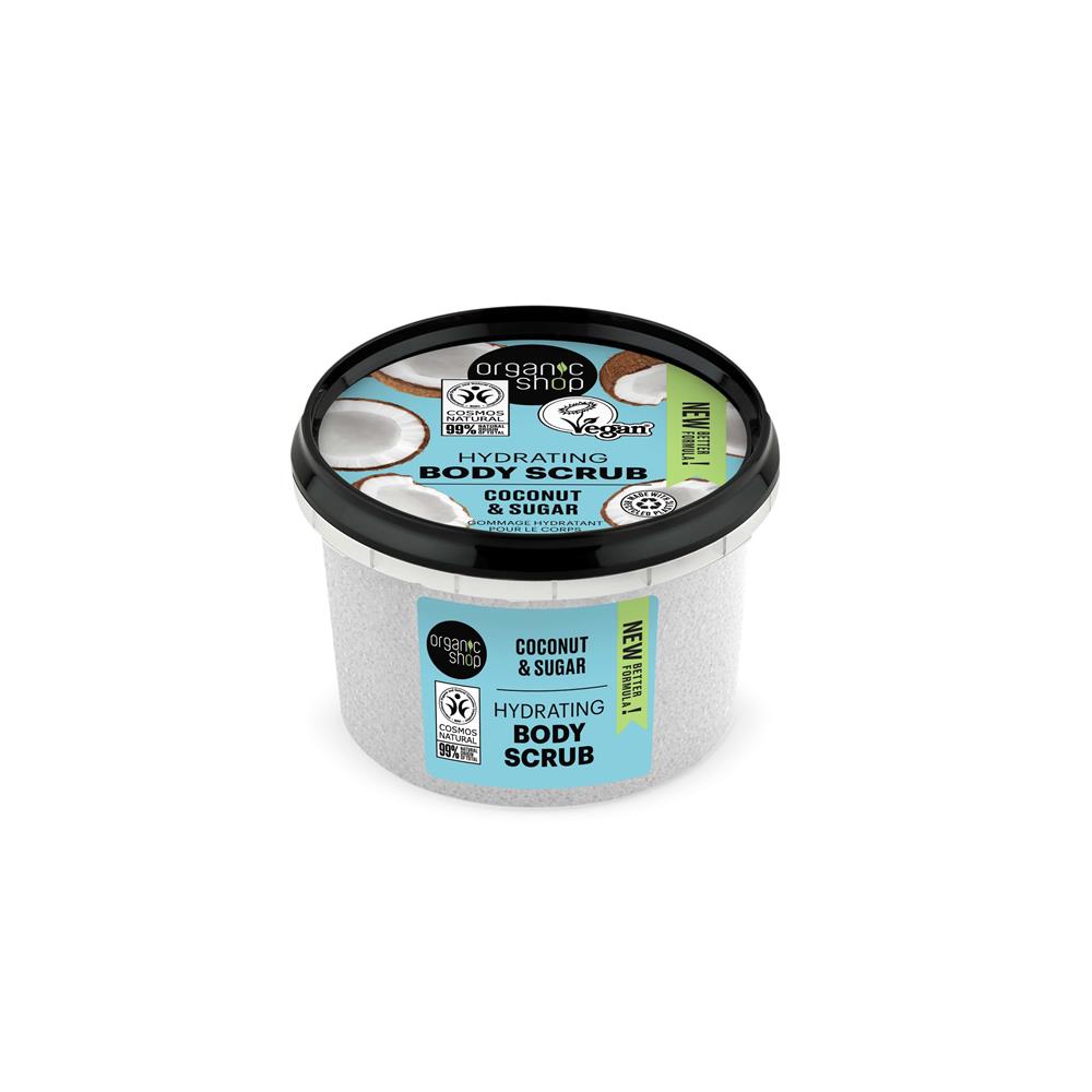 Organic Shop_OS Hydrating Body Scrub Coconut & Sugar (250ml)