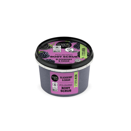 Organic Shop_OS Polishing Body Scrub Blackberry & Sugar (250ml)