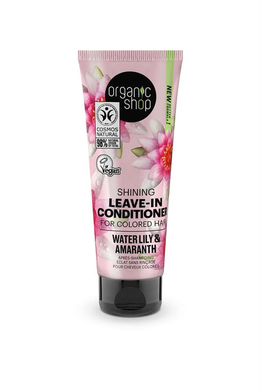 Organic Shop_OS Shining Leave-In Cond Coloured Hair WaterLily&Amaranth (75ml)
