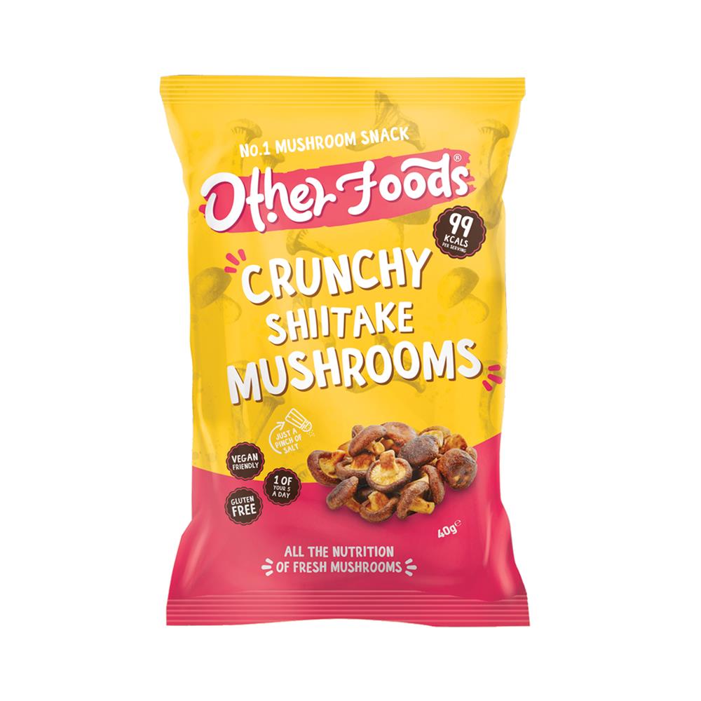 Other Foods_Crunchy Shiitake Mushrooms 40g-Pack of 8