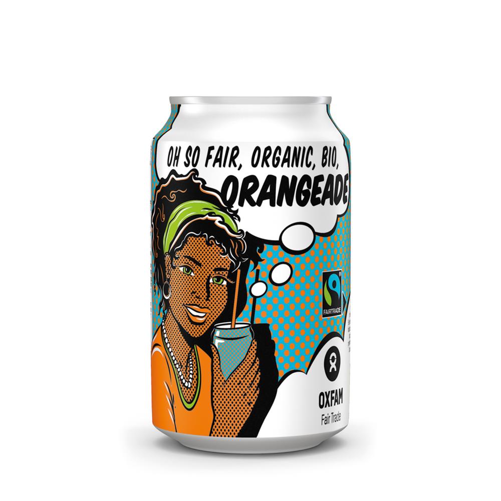 Oxfam Fair Trade_ORGANIC Orangeade 330ml-pack of 12